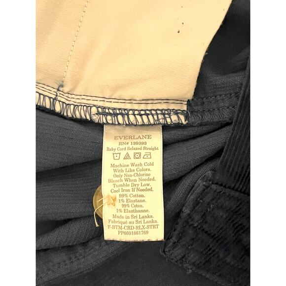 Everlane Baby Cord Relaxed Straight Pant - Picture 6 of 9